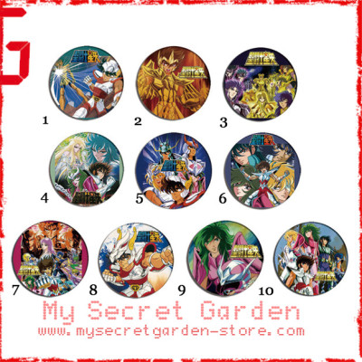 Saint Seiya ( Knights of the Zodiac ) 聖闘士星矢 Anime Pinback Button Badge Set 1a or 1b ( or Hair Ties / 4.4 cm Badge / Magnet / Keychain Set )